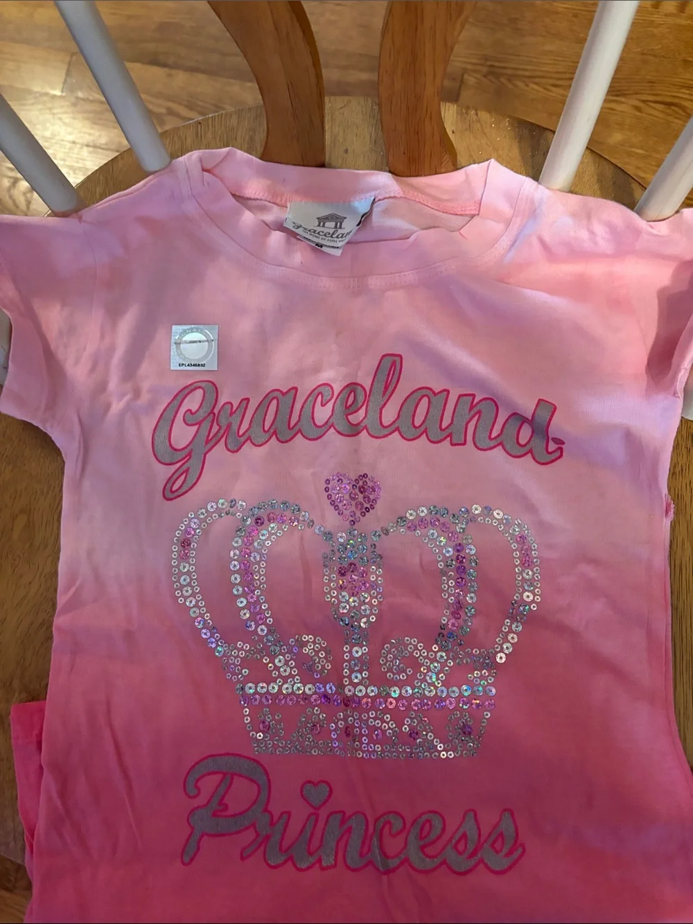 Graceland Pink Princess Short Sleeve Tee